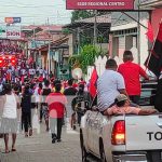 Militancia sandinista celebra con alegre diana el 42/19 en Juigalpa, Chontales Juigalpa realiza diana en honor al 42/19