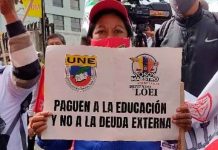 Docentes de Ecuador anuncian huelga de hambre Ecuador, docentes, huelga de hambre, ley organica de educacion intercultural,