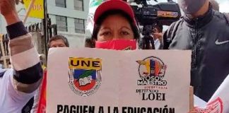 Ecuador, docentes, huelga de hambre, ley organica de educacion intercultural,