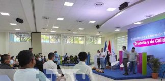 Acto del INATEC para conmemorar el Día del Estudiante en Nicaragua