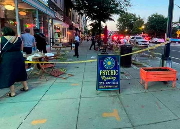 eeuu1 Foto: Al menos dos heridos tras un tiroteo cerca de un restaurante en Washington/Cortesía