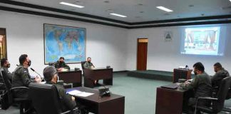 Ejército de Nicaragua sostiene reunión con Fuerzas Armadas de Honduras