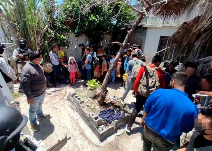 Foto: Rescatan a 55 migrantes centroamericanos retenidos en México/Cortesía