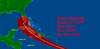 caribe, tormenta elsa, meteorologia,
