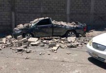Embarazada muere al caerle un muro en Choluteca Embarazada muere al caerle un muro en Choluteca