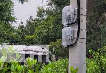 Conozca los avances en el sector energético de Nicaragua en 2020 Postes de energía eléctrica por proyecto de electrificación en Loma Chata