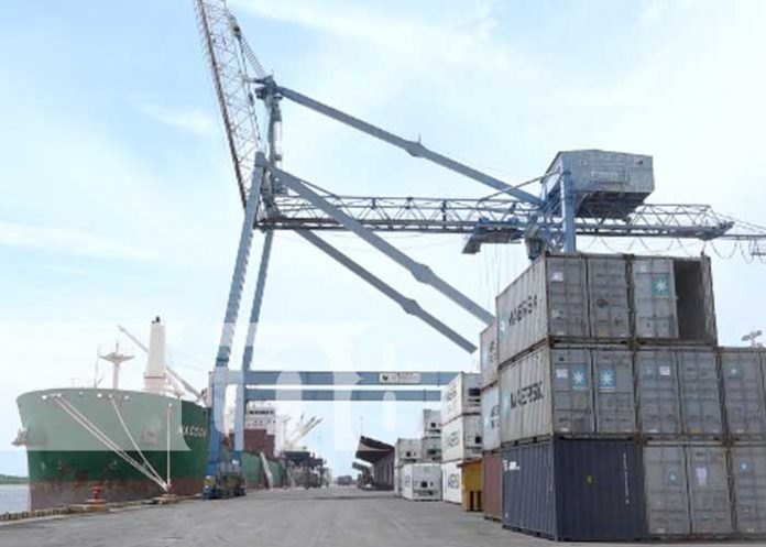Actividad de importaciones y exportaciones en puertos de Nicaragua