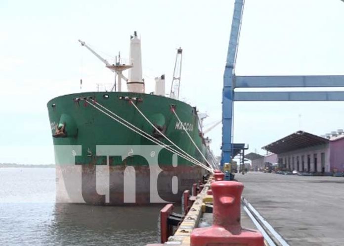Actividad de importaciones y exportaciones en puertos de Nicaragua
