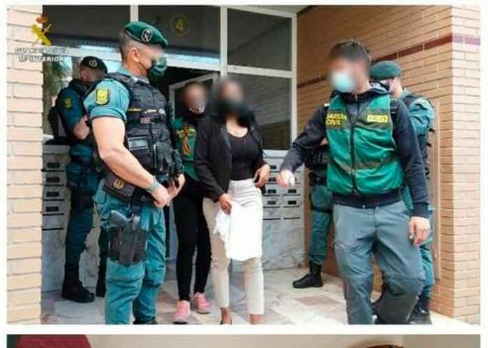 españa22 Policía de España desarticula red de explotación sexual