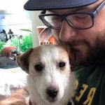 fotos, viral, estados unidos, perra disecada, mitch byers, insolito,