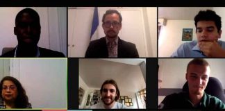 Embajada de Nicaragua realiza encuentro en Francia con estudiantes universitarios