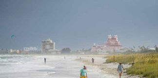 estados unidos, florida, elsa, tormenta, toca, tierra,
