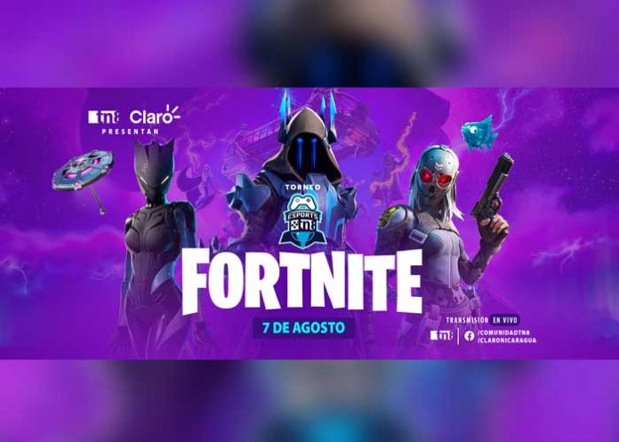 Póster oficial del Torneo Fortnite Esports TN8.