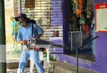 Barrio Salomón Moreno, en Managua, recibe visitas de brigadistas del MINSA Labores de fumigación en barrios de Managua