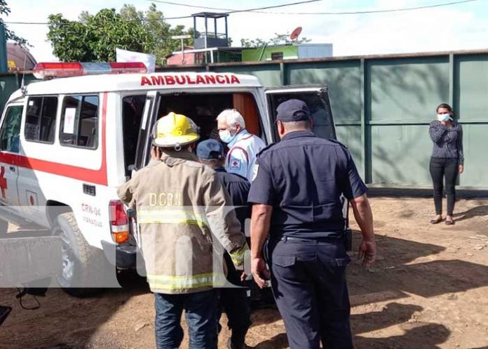 Hombre termina prensado entre un cabezal y un contenedor en el Bo. Camilo Chamorro