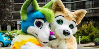 Ejemplo de la cultura furry en Estados Unidos