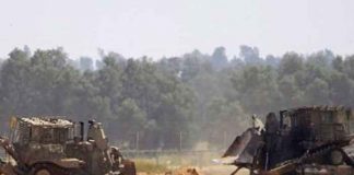 Israel , tierras agricolas, gaza, vehículos militares,