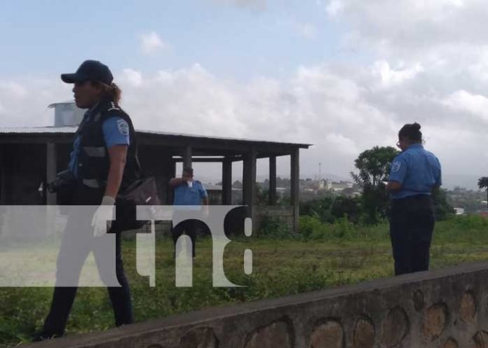 Lugar en Juigalpa donde investigan un crimen de homicidio