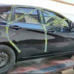 Vehículo abandonado con cadáveres en Guatemala