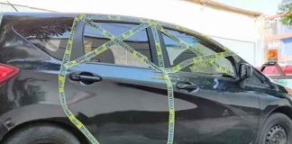 Vehículo abandonado con cadáveres en Guatemala