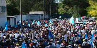 Movilizaciones de Guatemaltecos en rechazo a su presidente