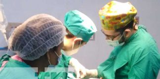 Jornada de cirugía en el Hospital Manolo Morales