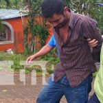 Foto: Hombre 'bien loco' prende fuego a su vivienda en La Libertad / TN8