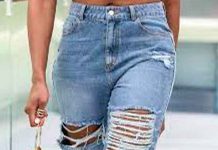 Mujer usando pantalones