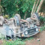 accidente, camioneta, volcada, nueva segovia, nicaragua ,