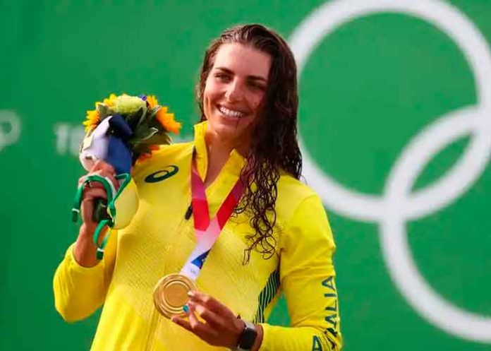 jessica-fox,-tokio,-2020 La australiana Jessica Fox durante los juegos olímpicos Tokio 2020 / FOTO / El Español