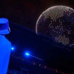 Así fue el show con drones en la inauguración de los Juegos Olímpicos