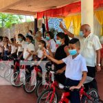 MINED entrega bicicletas a estudiantes del área rural de Juigalpa MINED entrega bicicletas a estudiantes del área rural de Juigalpa / FOTO / TN8