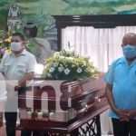 Autoridades rinden homenaje a guarda de seguridad asesinado en Juigalpa Foto: Autoridades rinden homenaje a guardar de seguridad asesinado en Juigalpa/TN8