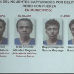 Caen detenidos 24 presuntos delincuentes en León Foto: Caen detenidos 24 presuntos delincuentes en León / PN