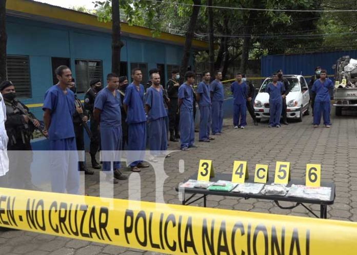 Delincuentes capturados por la policía en León