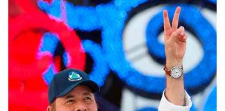 Saludos al presidente Daniel Ortega por el Movimiento Nacional Popular de Libia