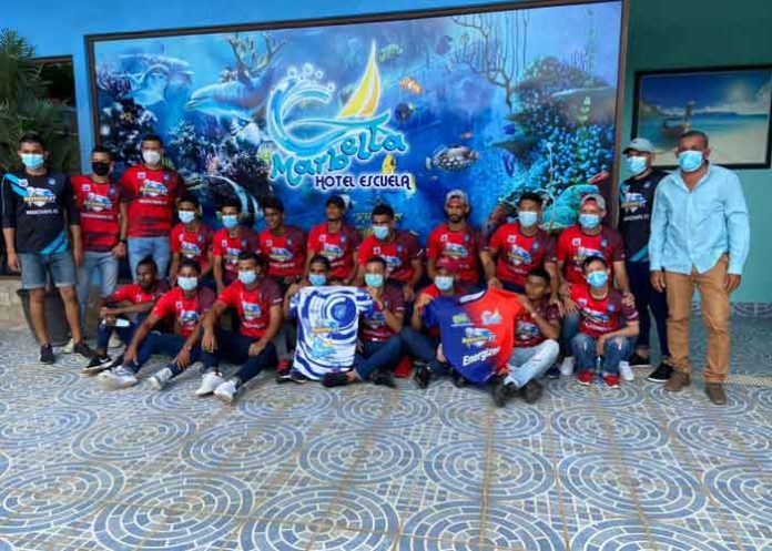 Evento de Lucalza Nicaragua con el Masachapa FC