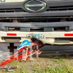 Ciclista muere al atropellado por un camión en Malacatoya nicaragua, chontales, accidente, anciano, camion, malacatoya,