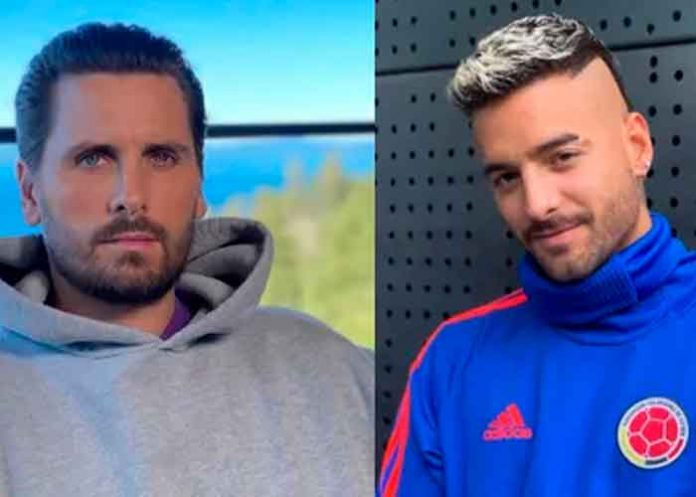 maluma, pelea, redes sociales, twitter, scott disick,