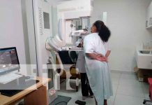 En el hospital de la mujer Bertha Calderón, se llevó a cabo una jornada diagnóstica de mamografía en el que participaron 40 pacientes