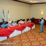 Conferencia de prensa sobre hípicos en Managua