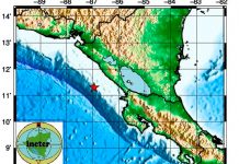 Foto: Dos sismos de magnitud 5.5 y 4.3 sacuden la costa del Pacífico de Nicaragua/Cortesía