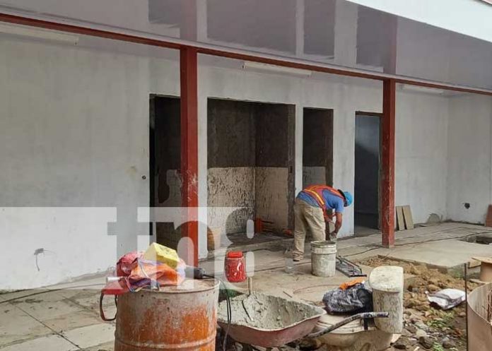 Obras para la rehabilitación del Instituto Nacional de Masatepe