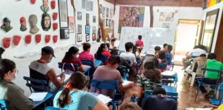 nicaragua, monimbo, taller, dibujo,