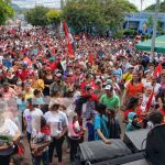 Foto: Matagalpinos celebraron el 42/19 con inmensa caravana /TN8