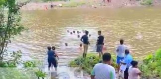 Río Tecolostote, lugar donde falleció un menor en Boaco