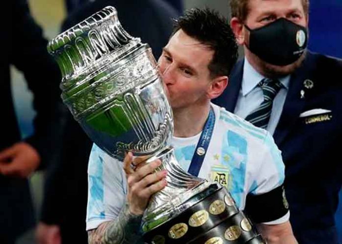 messi- Messi rompe récord en Instagram con foto de la Copa América