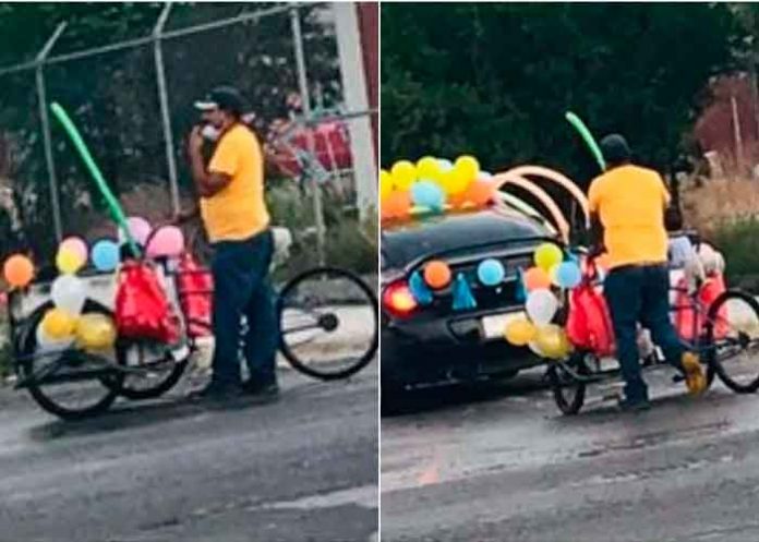 mexico, viral, triciclo, caravana, escuela, redes sociales, fotos,