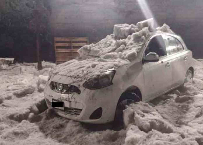 Mexico, hipotermia, granizo, hombre,