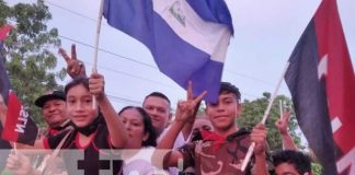 Militancia sandinista recorre calles de Tipitapa por el 42/19